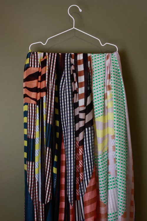 Domino Pastel Scarf