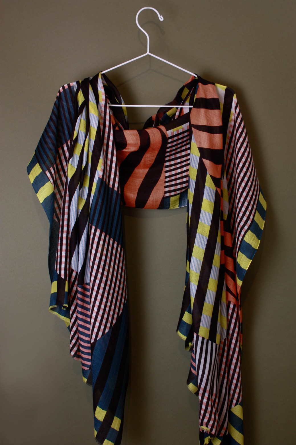 Domino Lime Scarf Domino Lime Scarf