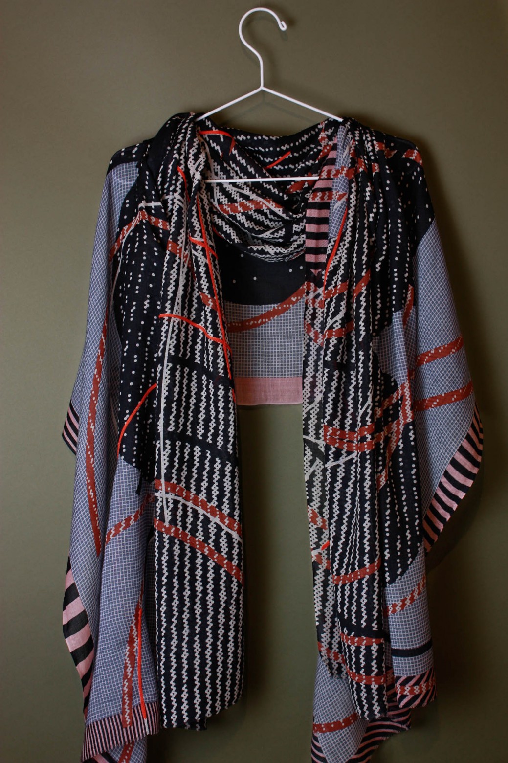Cloud Black Scarf Cloud Black Scarf