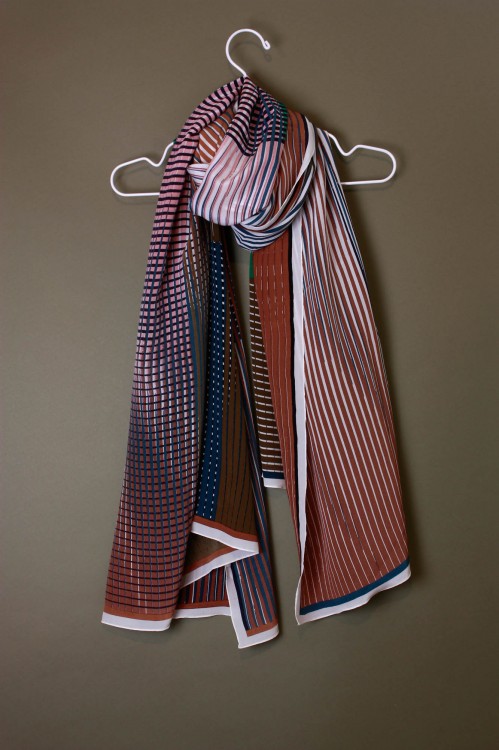 Vibrant Caramel Scarf
