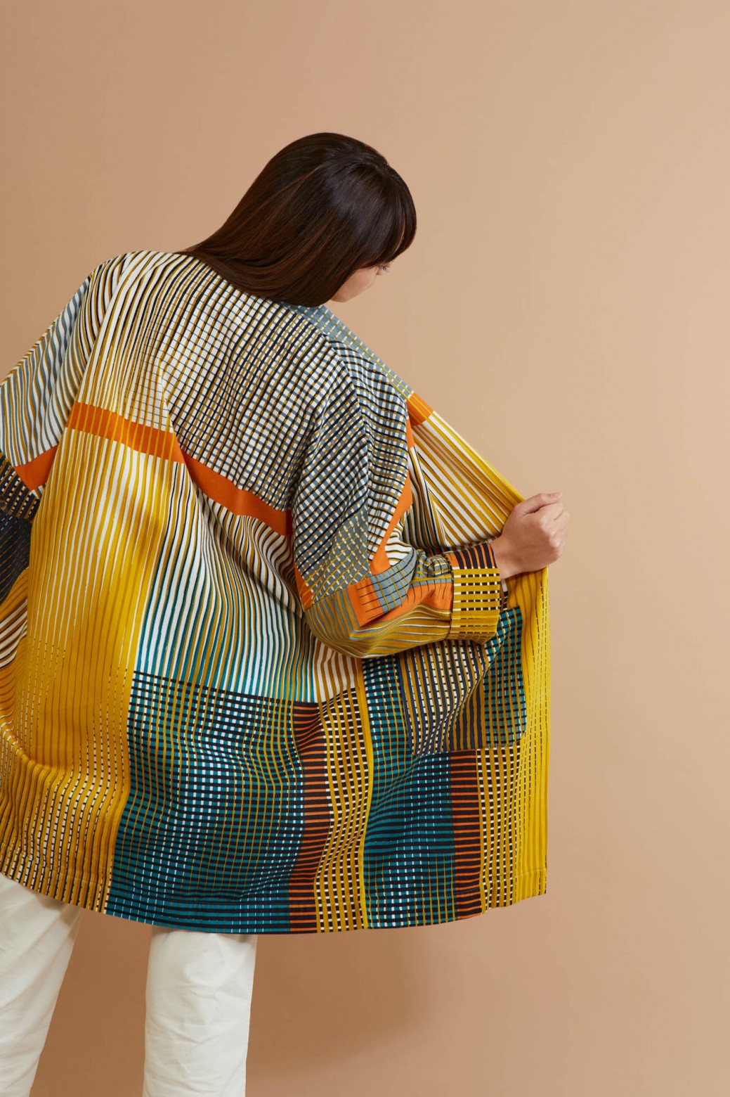 Aurore Sulphur Printed Coat Aurore Sulphur Printed Coat