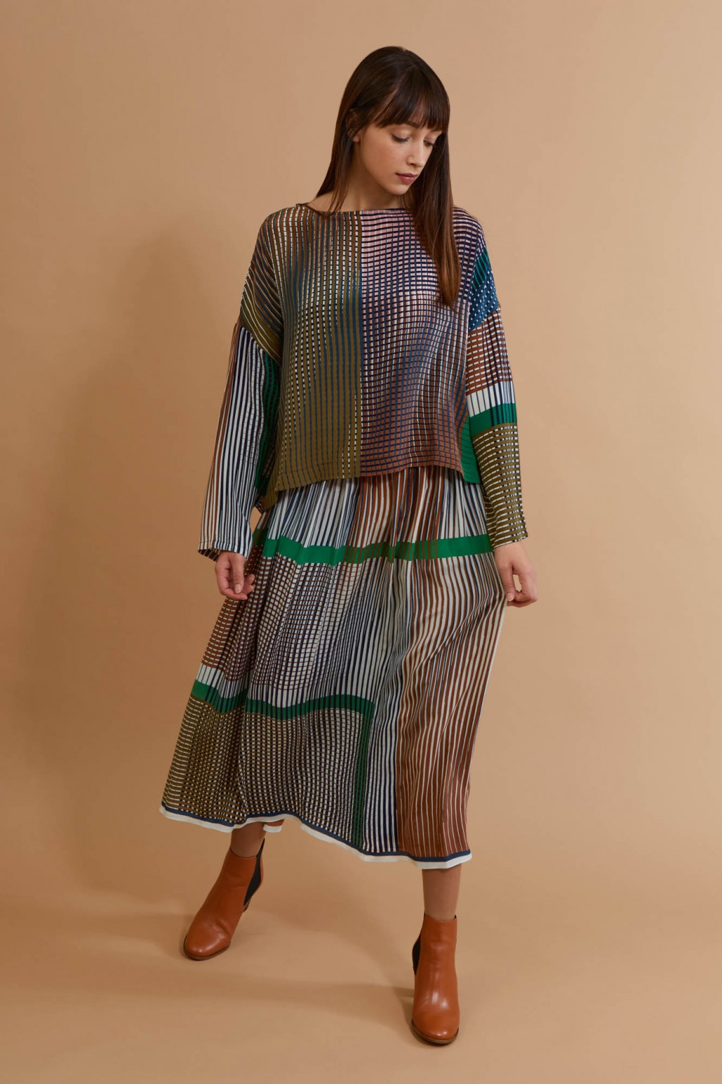 Roméo Caramel Skirt