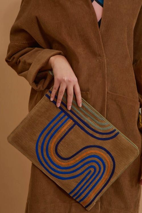 Zen Khaki Computer Pouch