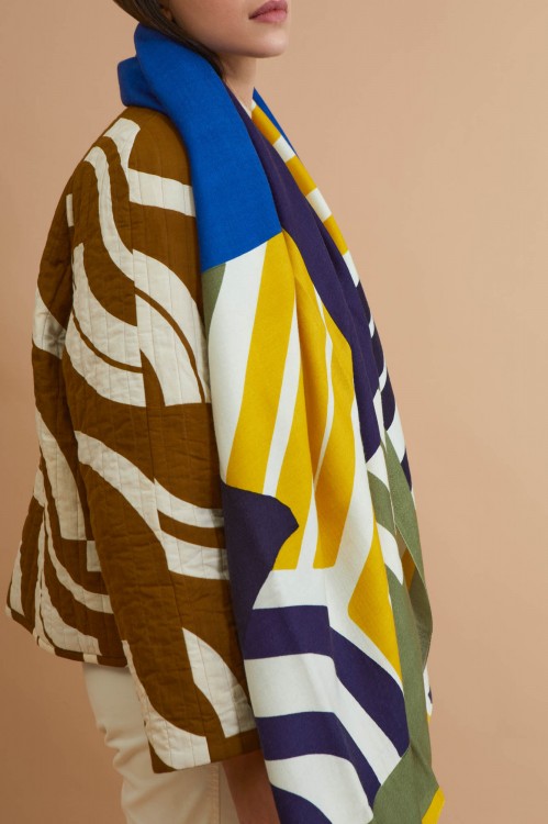 Onirique Khaki Scarf