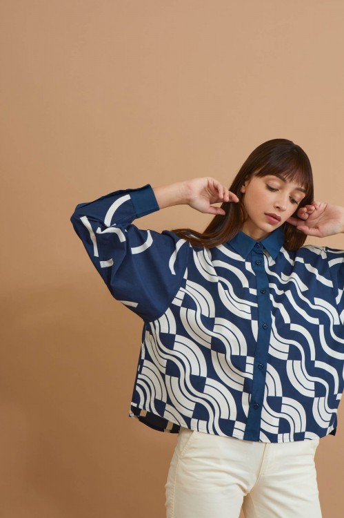 Rosalie Marine Shirt