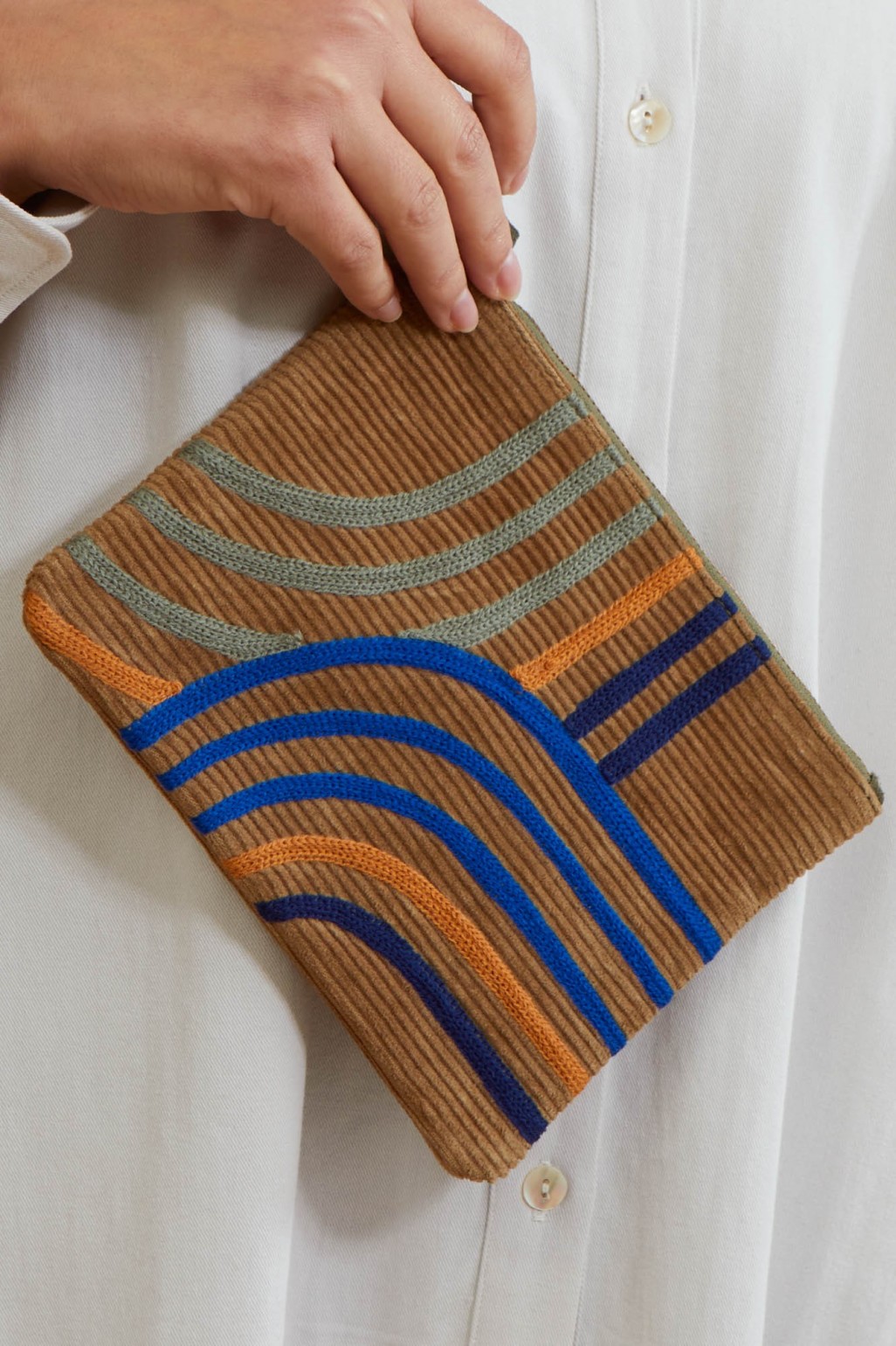 Petite Pochette Zen Kaki