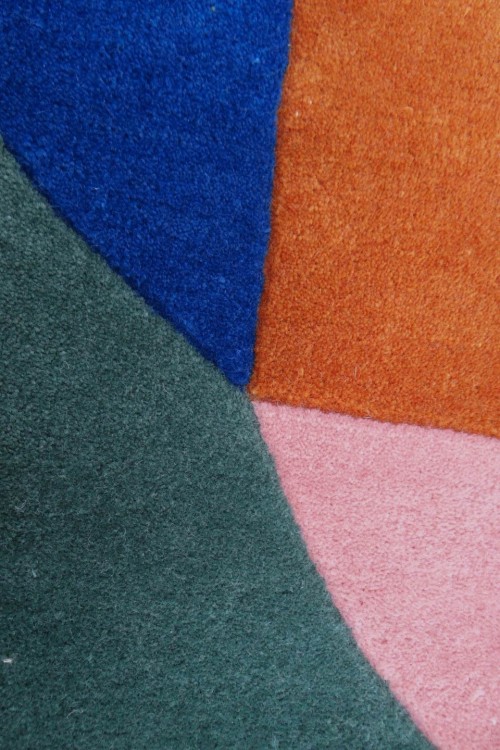 Tapis Coquillage Bleu