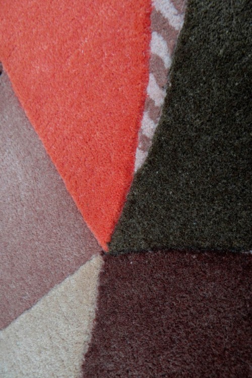Tapis Coquillage Roux