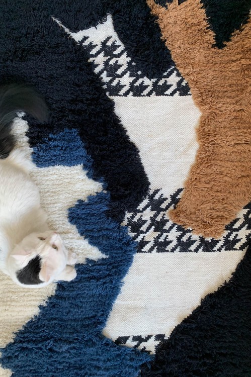 Tapis Toison Brun