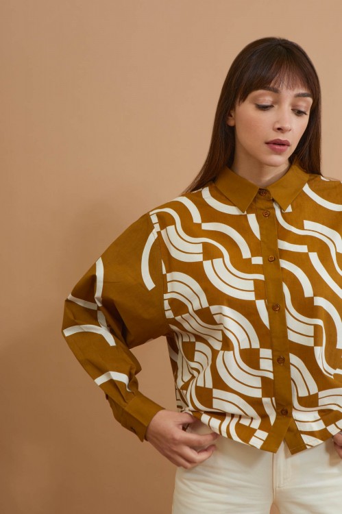 Rosalie Caramel Shirt