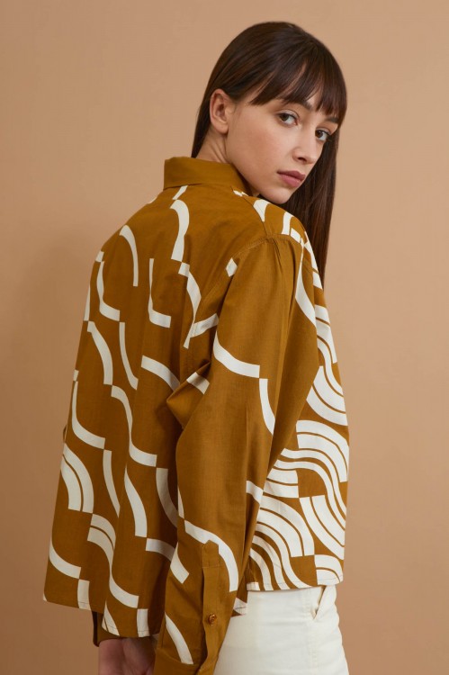 Rosalie Caramel Shirt