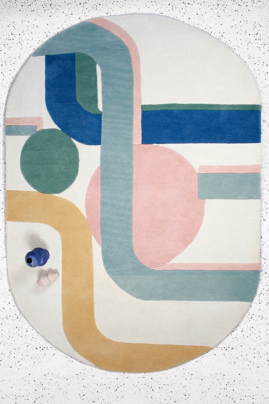 Tapis Miami Pastel