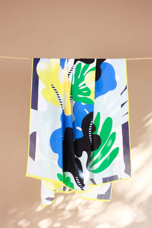 Flore Citrus Scarf
