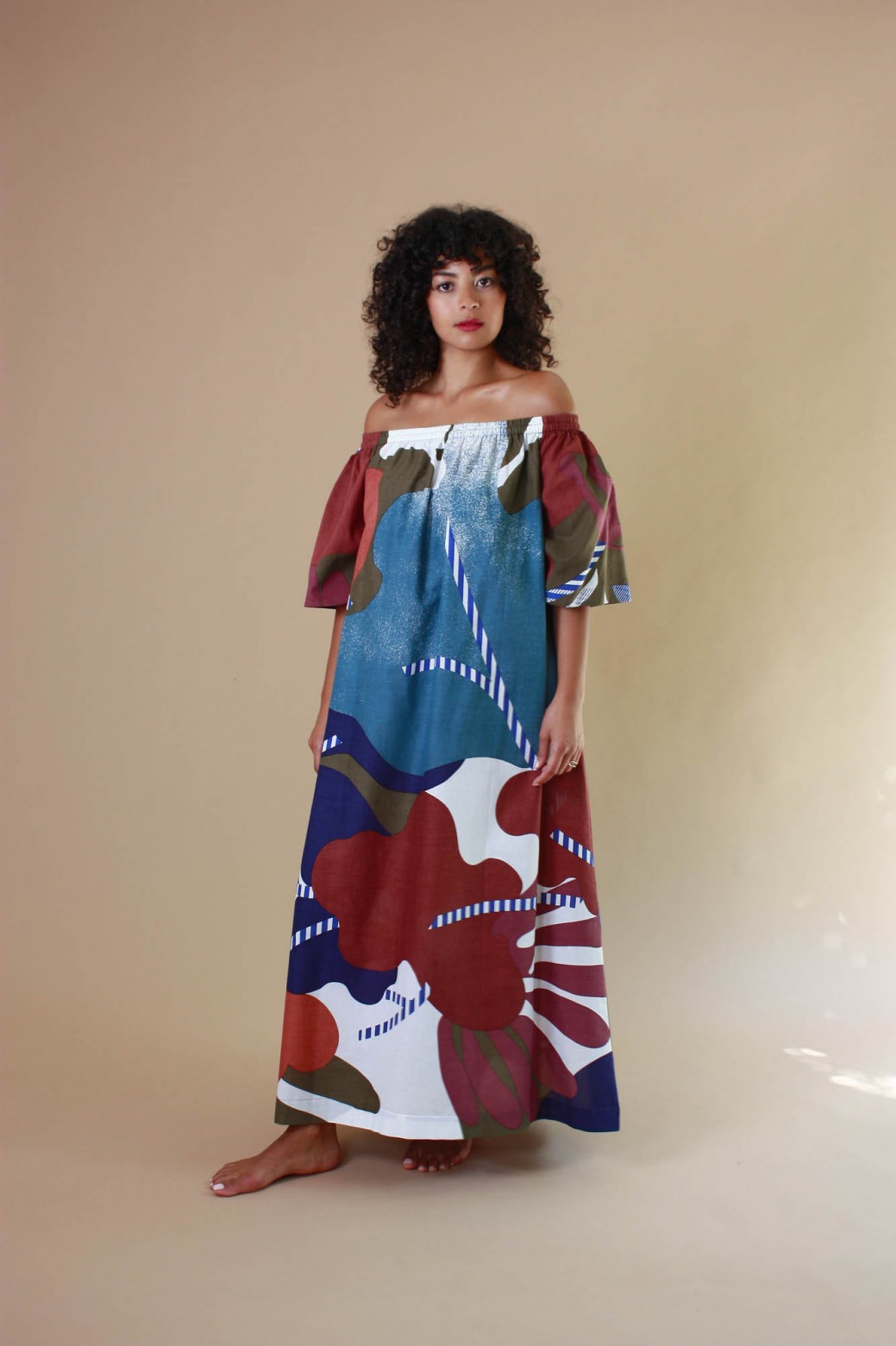 Palao Flore Brown Dress Palao Flore Brown Dress
