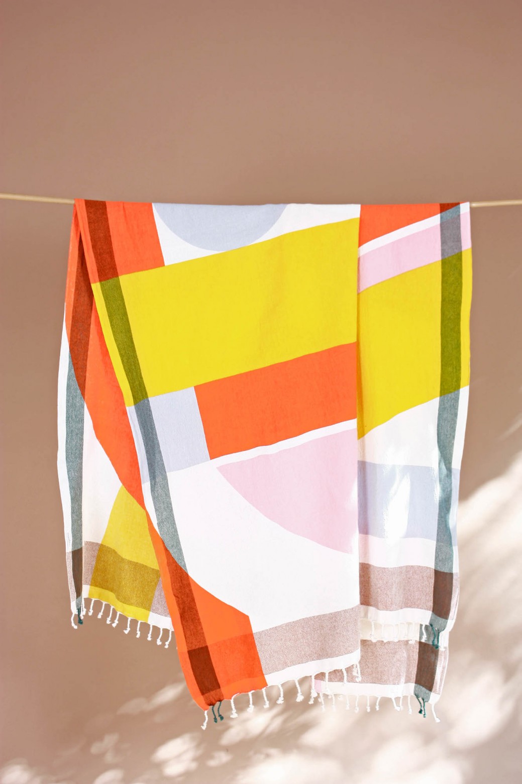 Vision Orange Beach Towel Vision Orange Beach Towel
