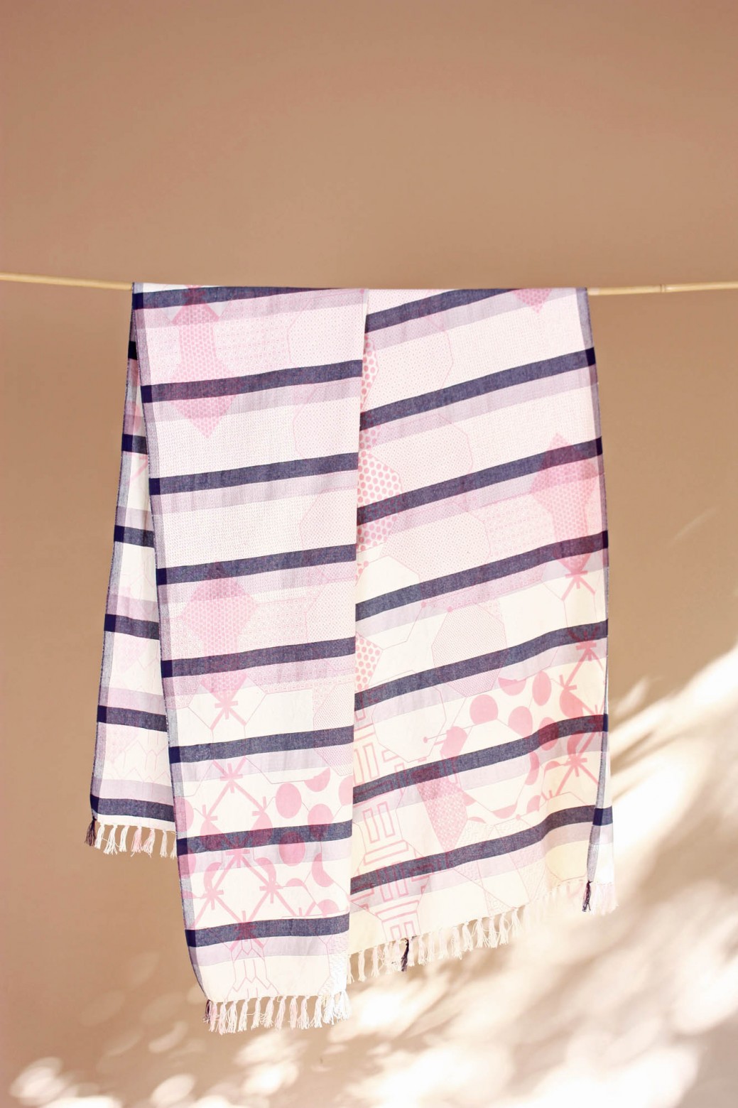 Miroir Pink Beach Towel Miroir Pink Beach Towel