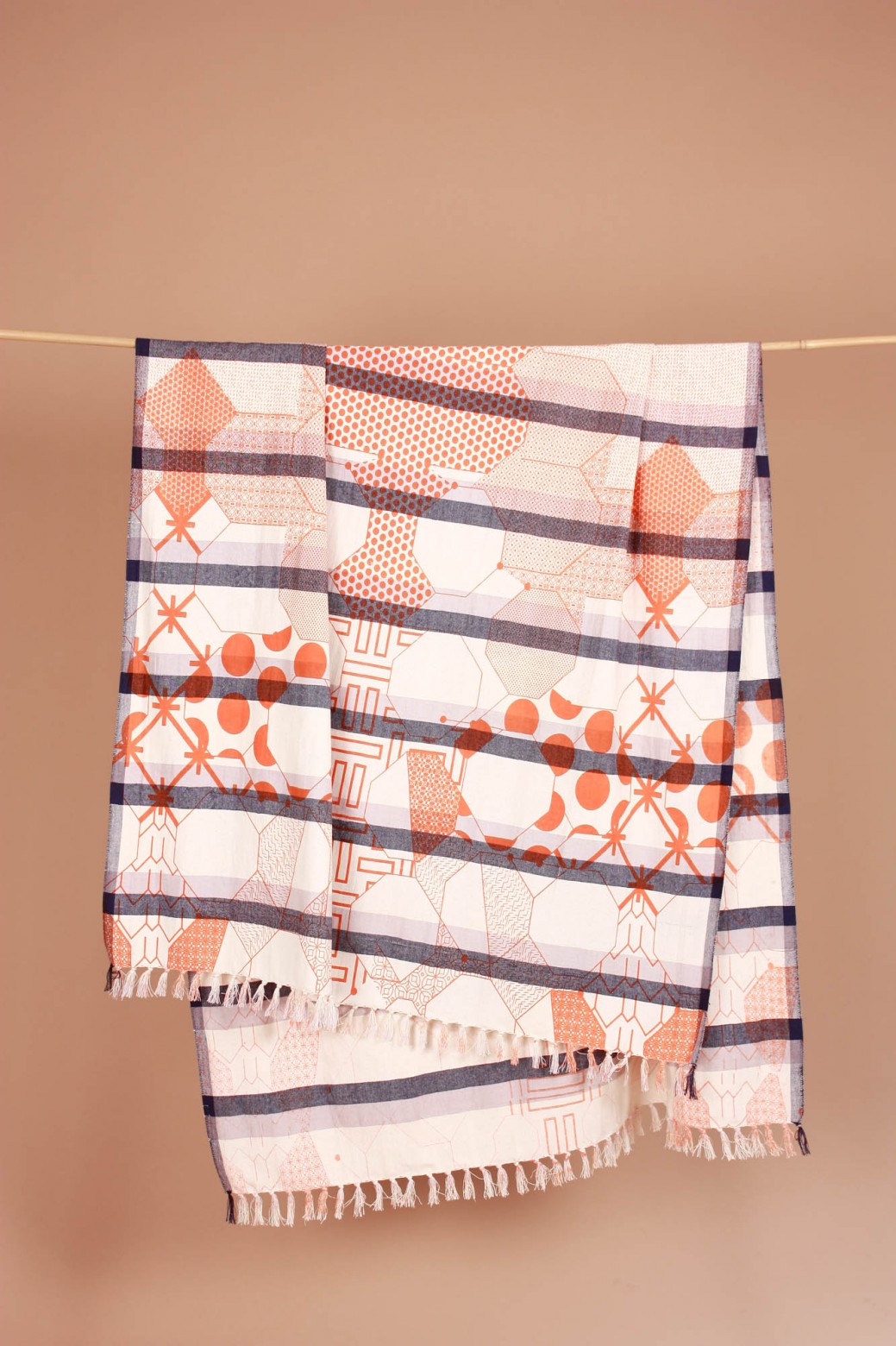 Miroir Orange Beach Towel Miroir Orange Beach Towel