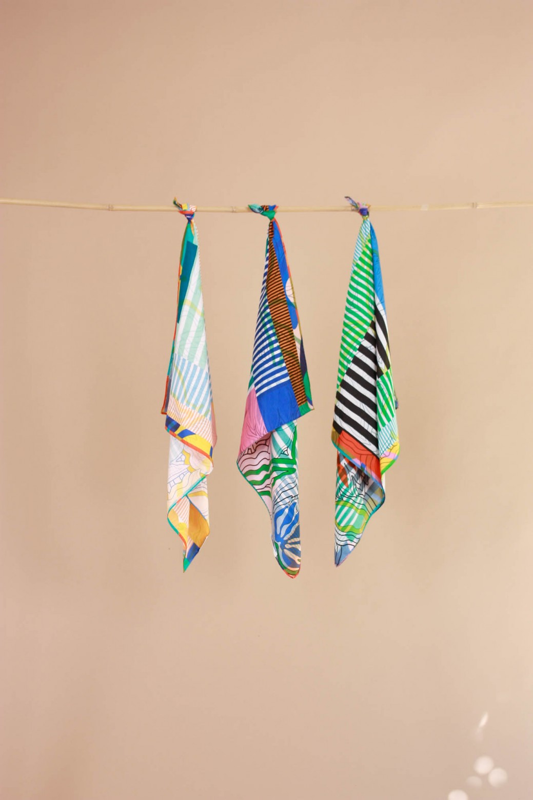 Botany Green Pink Scarf Botany Green Pink Scarf