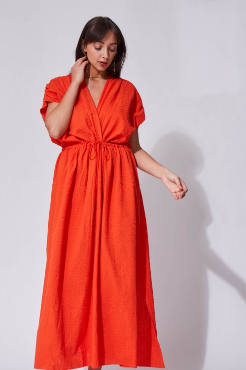 Greta Poppy Dress