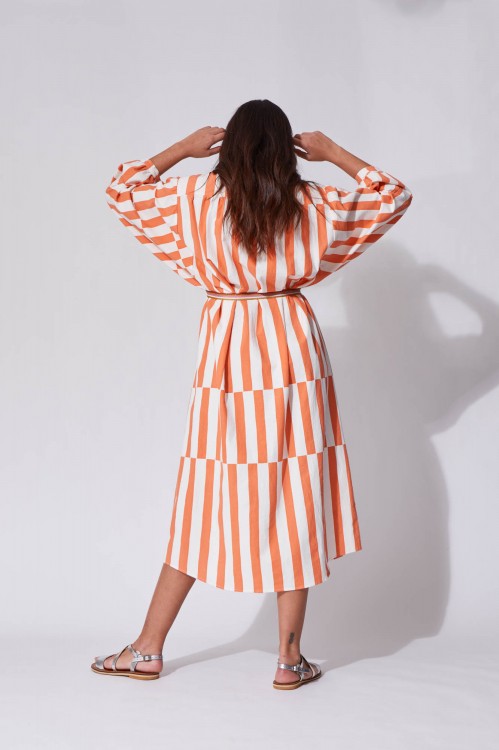 Robe Eulalie Pêche