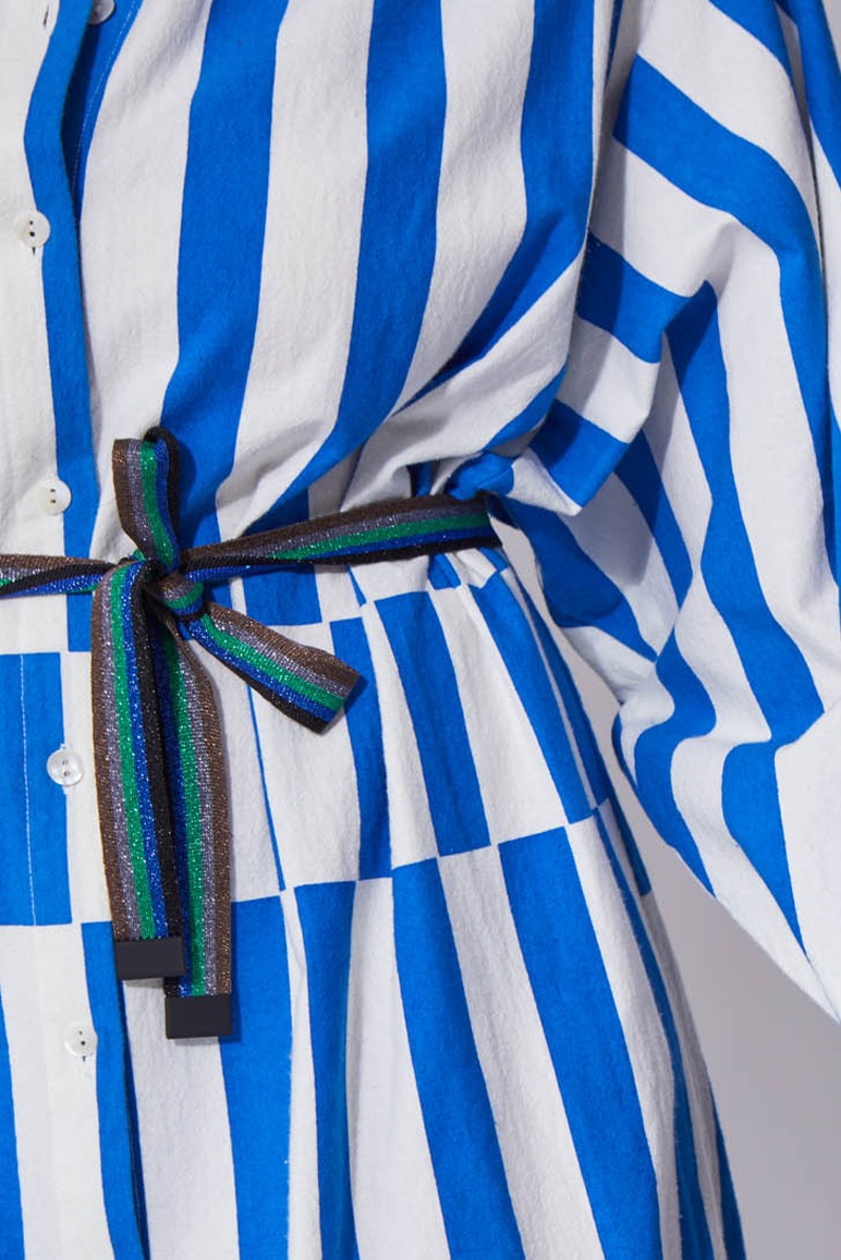 Odile Shiny Blue Belt Odile Shiny Blue Belt