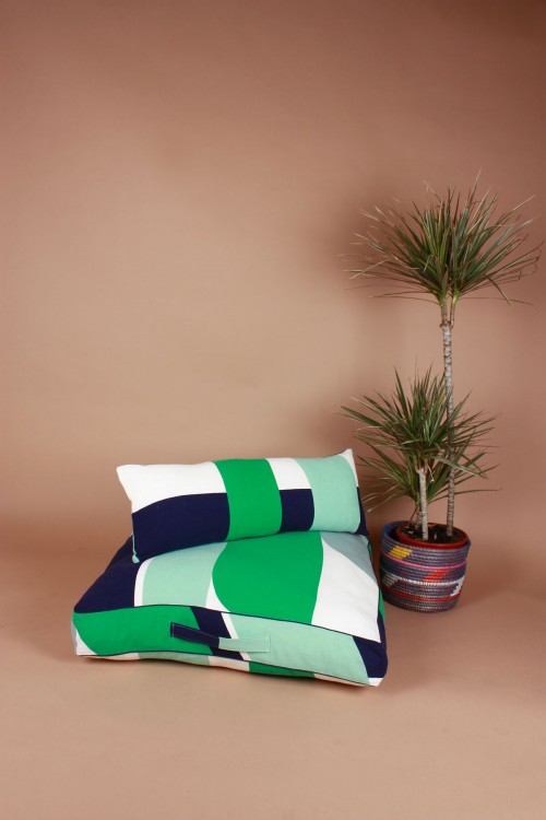 Vision Jade Floor Cushion Cover