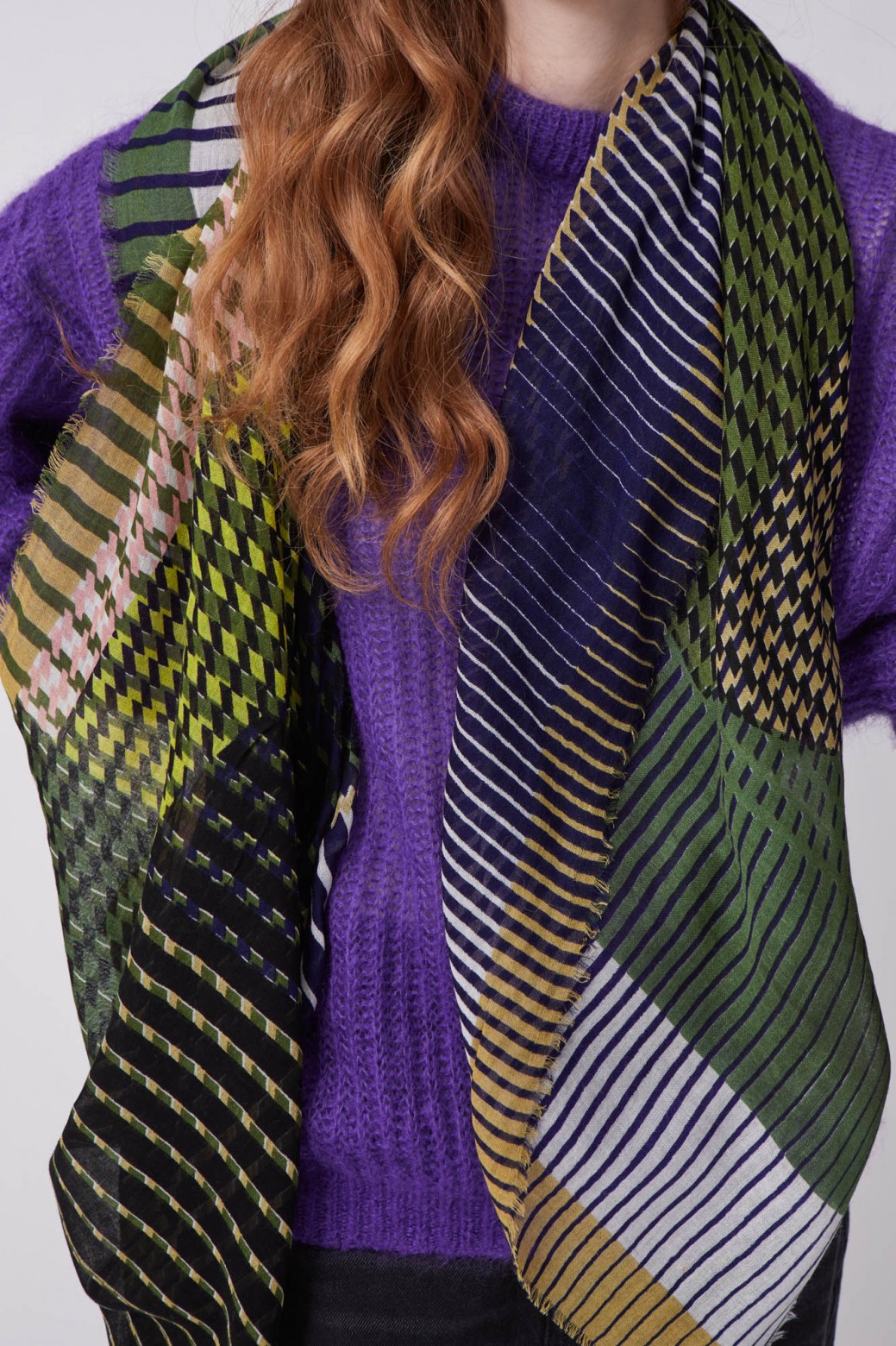 Foulard Totem Vert Foulard Totem Vert