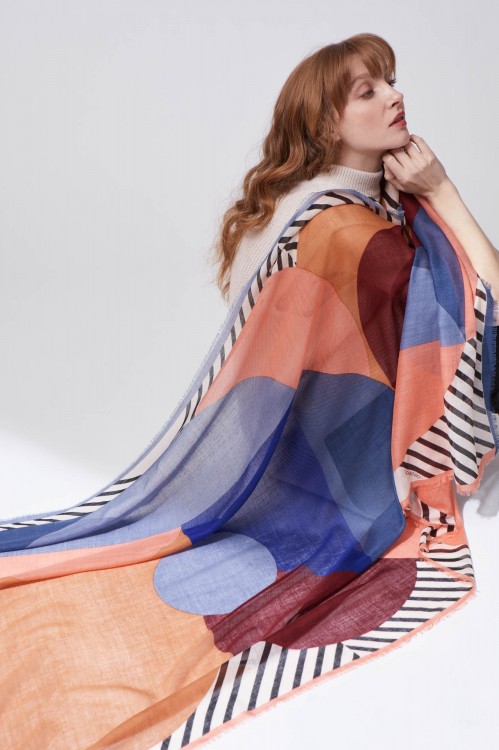 Foulard Forma Bois de Rose
