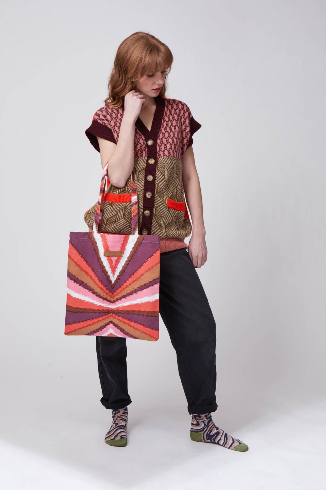 Tote Bag Prisma Rouge