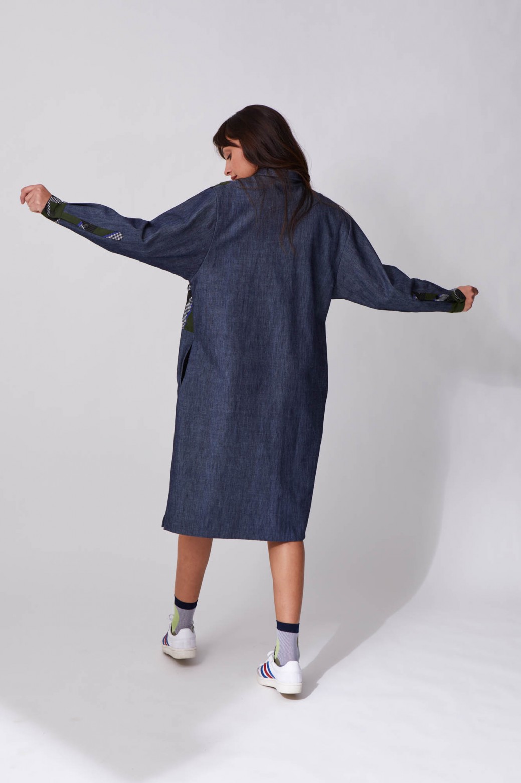 Robe Amira Mousse Bleu Robe Amira Mousse Bleu