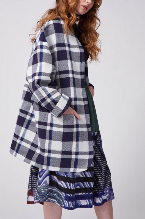 Manteau Gustave Marine