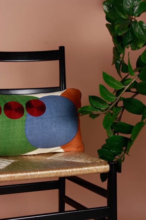 Coussin Totem Soufre