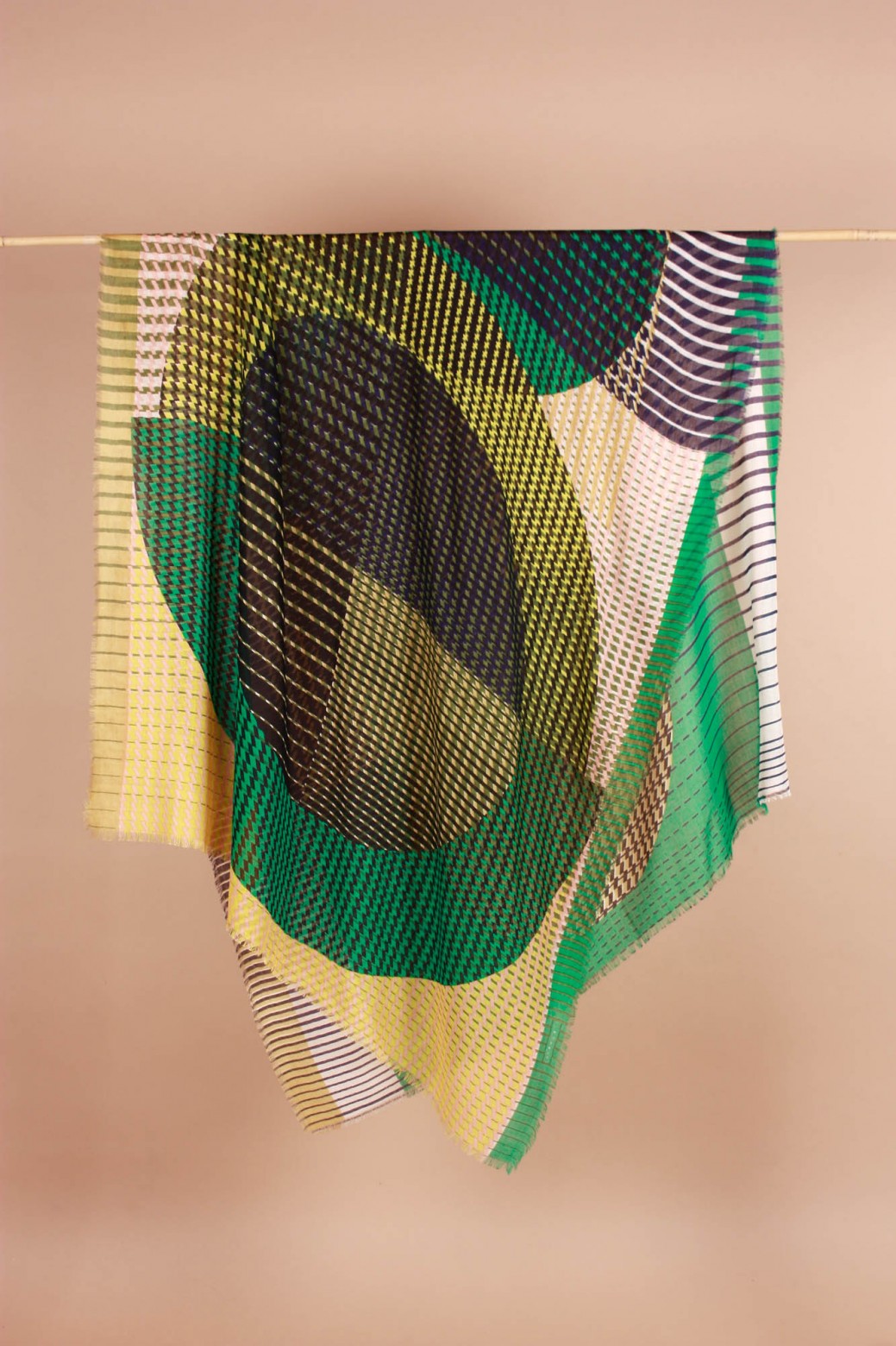 Foulard Totem Vert Foulard Totem Vert