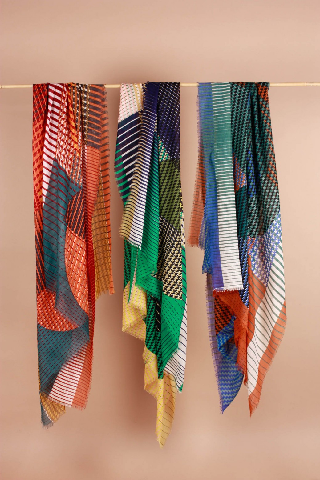 Foulard Totem Vert Foulard Totem Vert