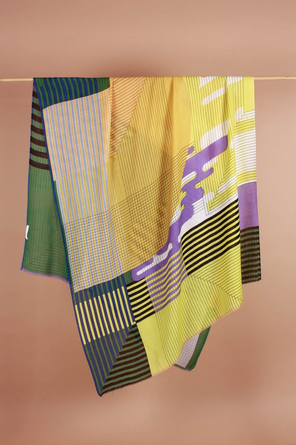 Foulard Cascade Lime Foulard Cascade Lime