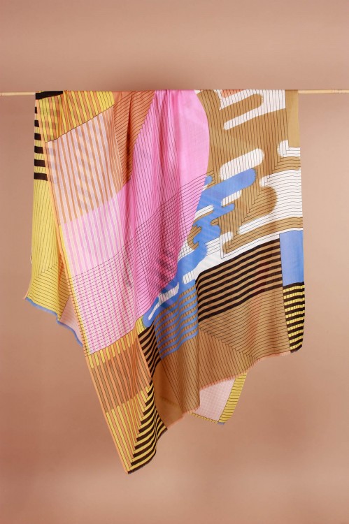 Foulard Cascade Flamand