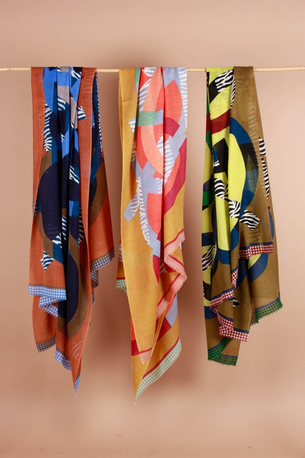 Foulard Meli Melo Roux Foulard Meli Melo Roux