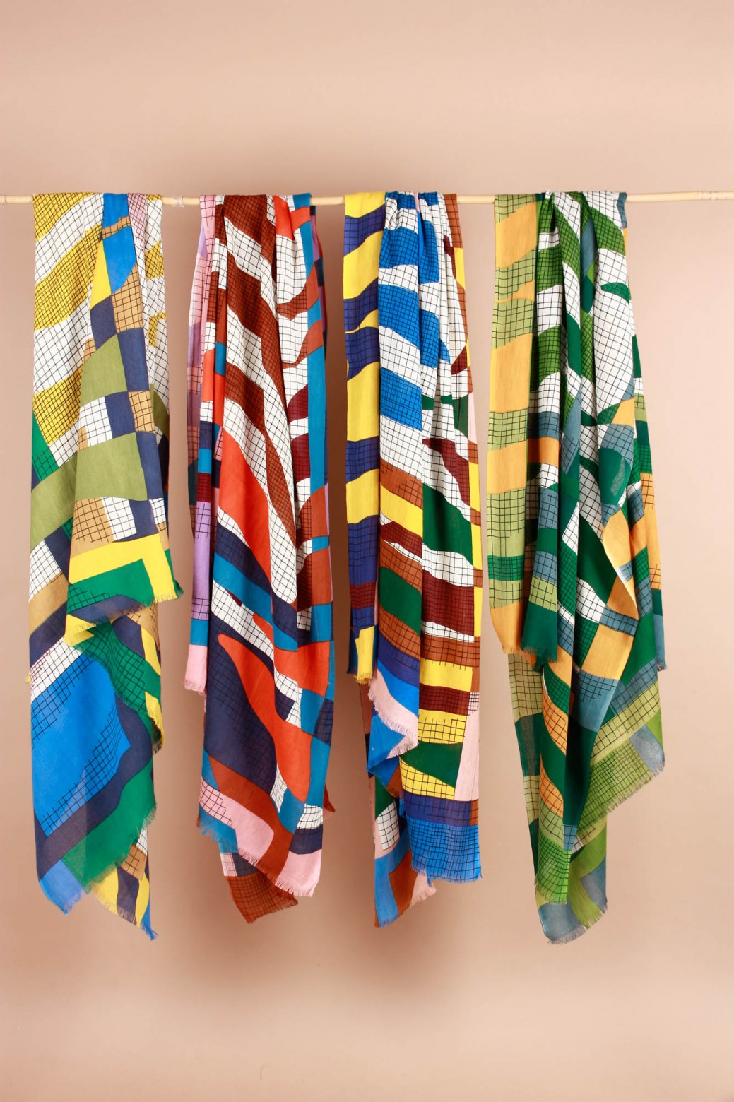 Foulard Zebra Roux Foulard Zebra Roux
