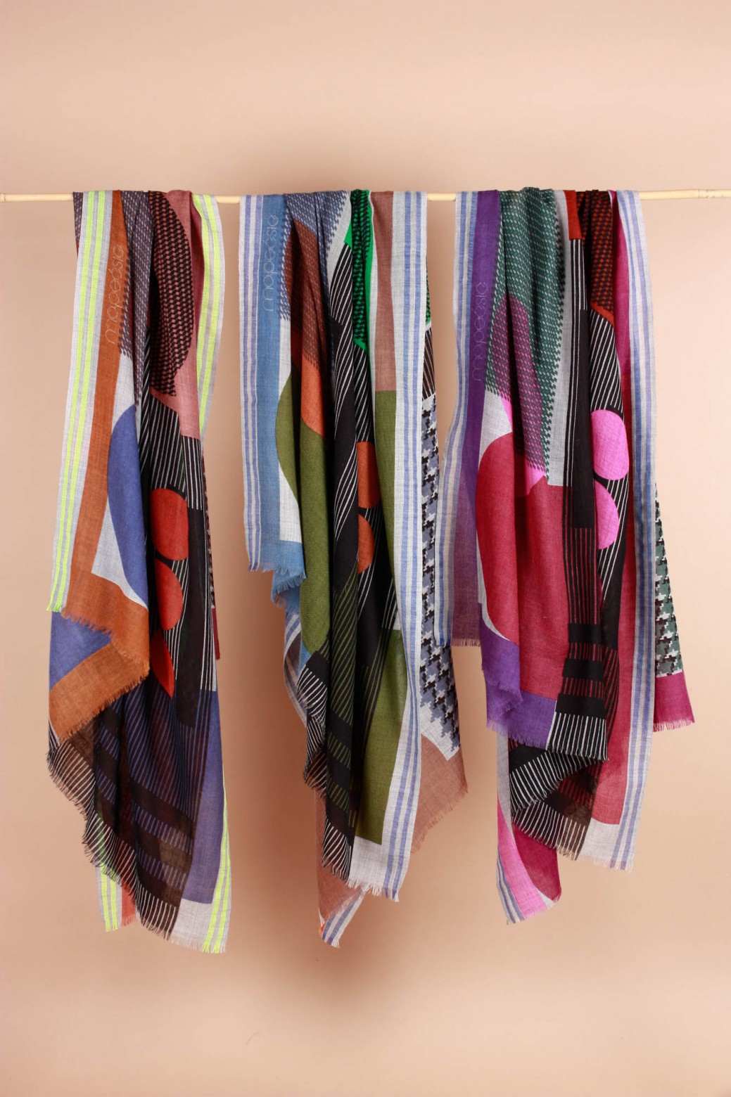 Foulard Abstract Mousse Foulard Abstract Mousse