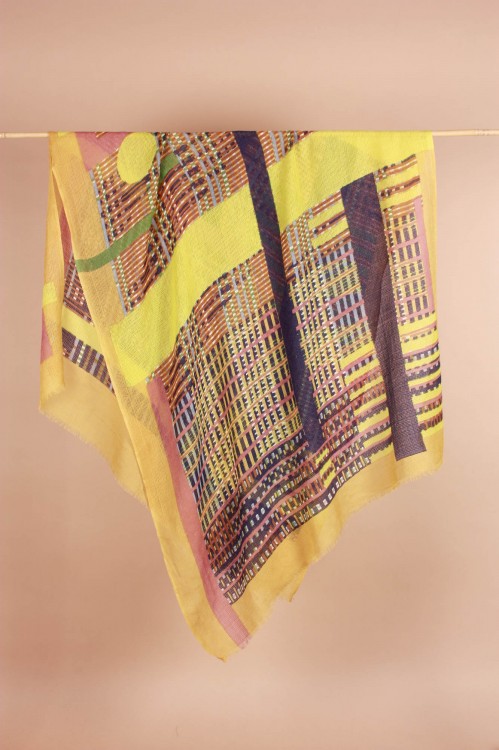 Foulard Rachel Soufre