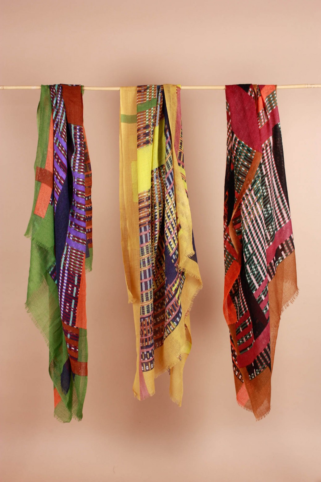 Foulard Rachel Pourpre Foulard Rachel Pourpre