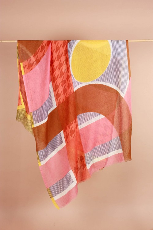 Foulard Seventies Corail