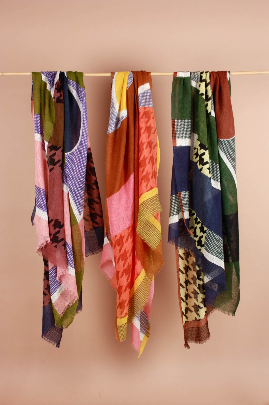 Foulard Seventies Kaki Foulard Seventies Kaki