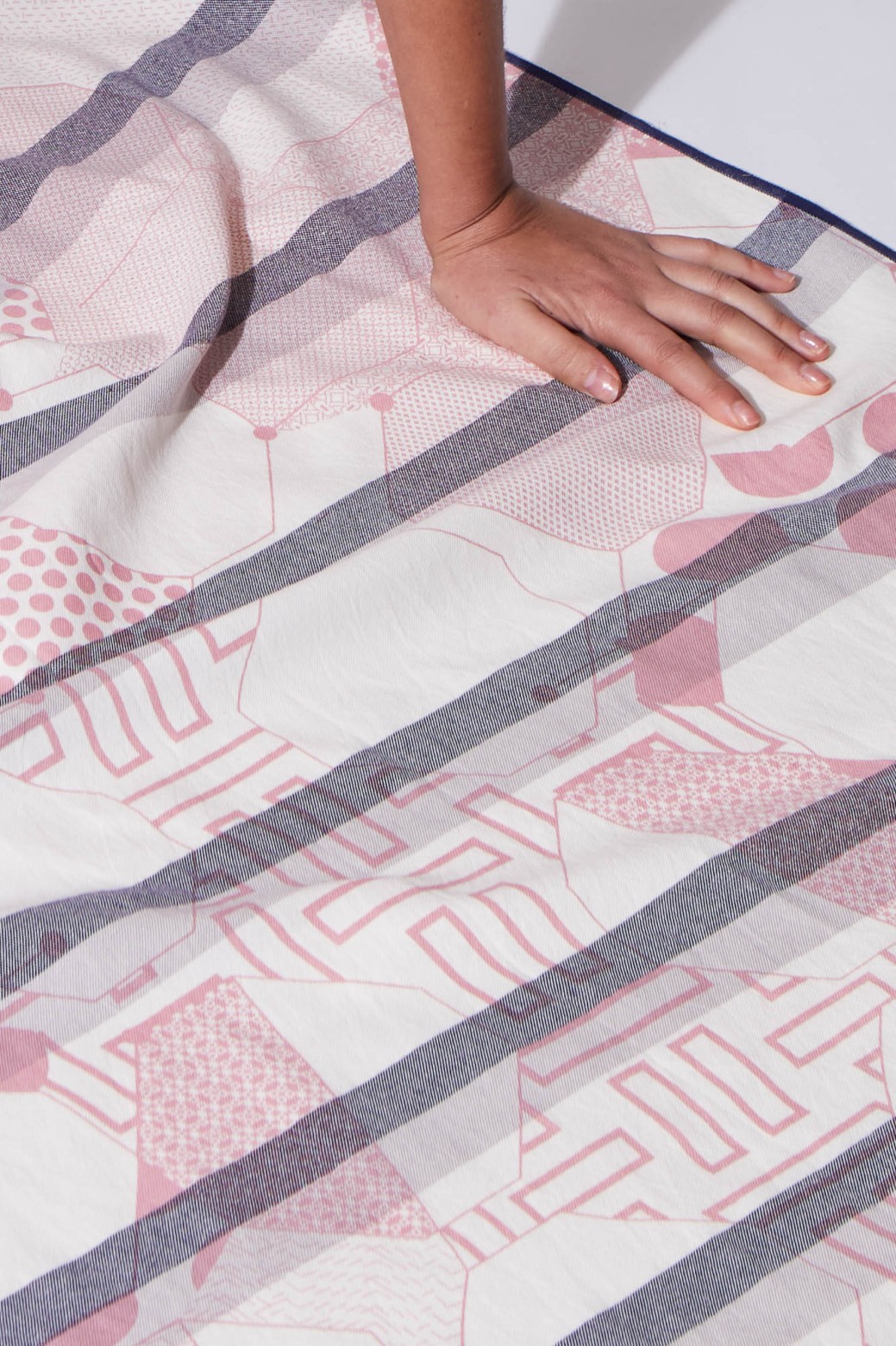 Miroir Pink Beach Towel Miroir Pink Beach Towel