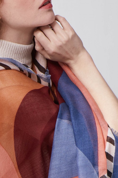 Foulard Forma Bois de Rose