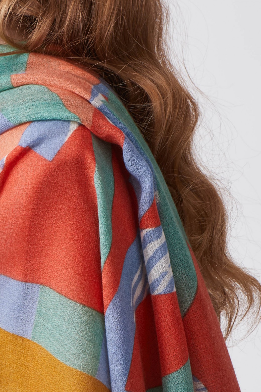 Foulard Meli Melo Ocre Foulard Meli Melo Ocre
