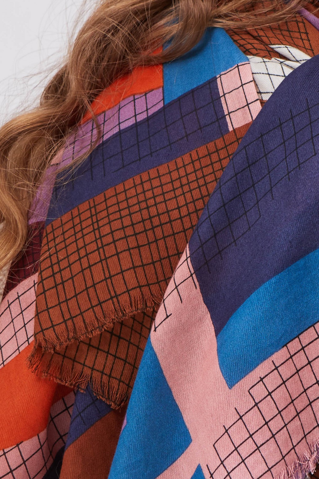 Foulard Zebra Roux Foulard Zebra Roux