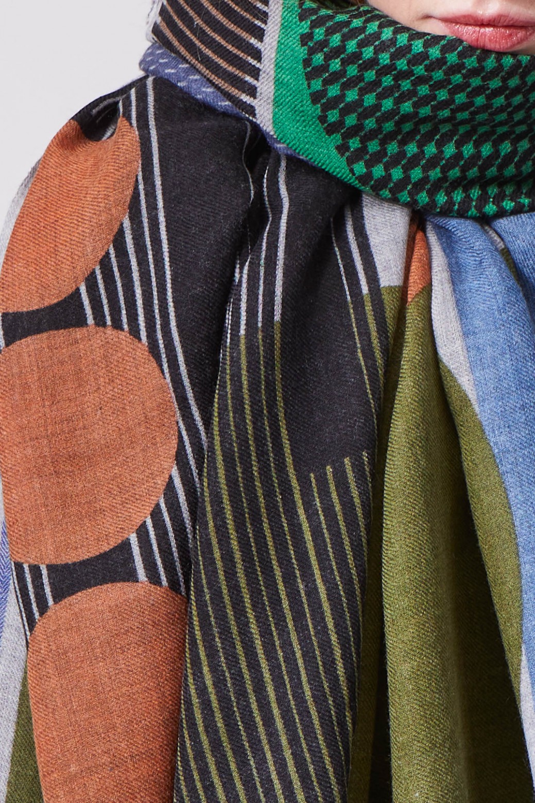 Foulard Abstract Mousse Foulard Abstract Mousse