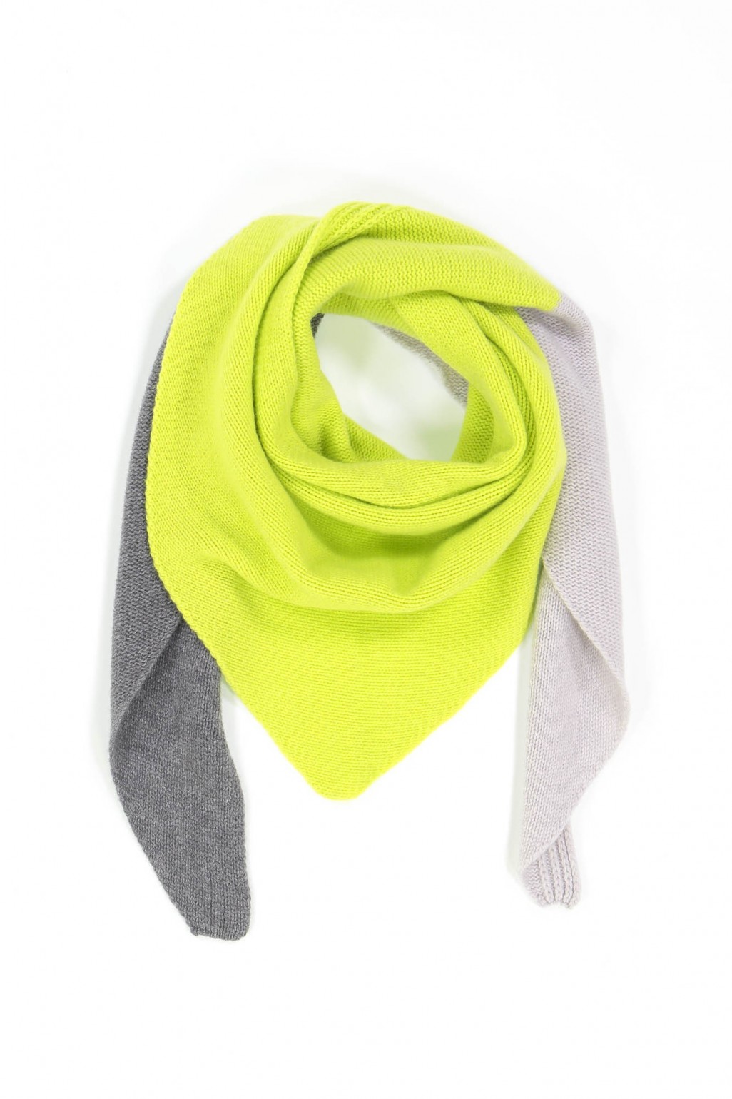 ECHARPE TRIANGLE JULES LIME