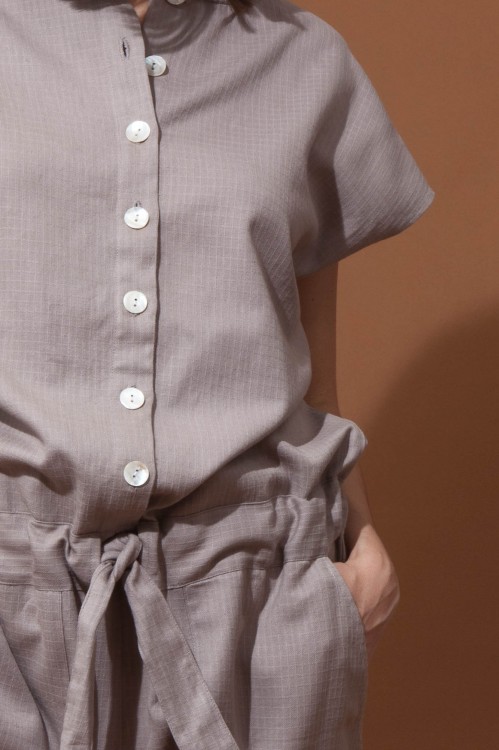 Combinaison BARBIZON Uni Gris